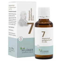 BIOCHEMIE Pflüger 7 Magnésio fosfórico D 6 Tro, 30 ml