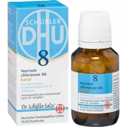 BIOCHEMIE DHU Caixa com 8 comprimidos Natrum chloratum D 6, 200 un