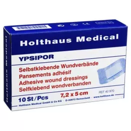 WUNDVERBAND Ypsipor estéril 5x7,2 cm, 10 unidades