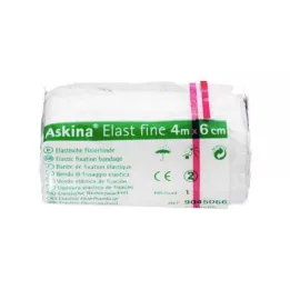 ASKINA Atadura Elast Fine 6 cmx4 m celofane, 1 unid