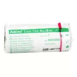 ASKINA Atadura Elast Fine 8 cmx4 m celofane, 1 unid