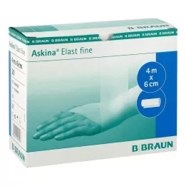 ASKINA Atadura Elast Fina 6 cmx4 m solta, 20 unidades