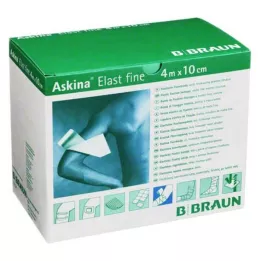 ASKINA Atadura Elast Fina 10 cmx4 m solta, 20 unidades