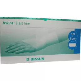 ASKINA Atadura Elast Fina 8 cmx4 m solta, 100 unidades