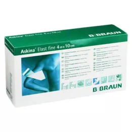 ASKINA Atadura Elast Fina 10 cmx4 m solta, 50 unidades