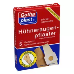 GOTHAPLAST Gesso de milho 2x6 cm, 5 peças