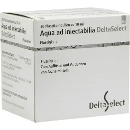 Aqua AD Iniectabilia Plástico, 20X10 ml