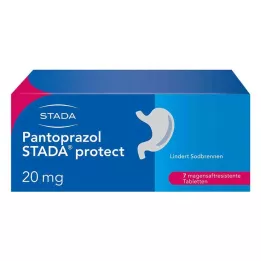 PANTOPRAZOL STADA proteger comprimidos gastrorresistentes de 20 mg, 7 unidades