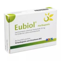 EUBIOL cápsulas duras, 10 unidades