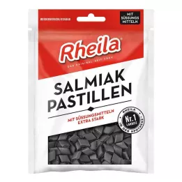 RHEILA Pastilhas Salmiak sem açúcar, 90 g