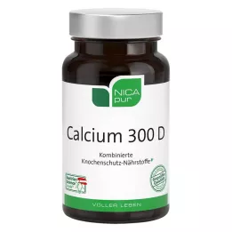 NICAPUR Cápsulas de cálcio 300 D, 60 peças