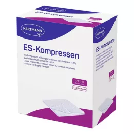 ES-KOMPRESSEN estéril 5x5 cm pacote com 12 unidades, 5X20 unidades