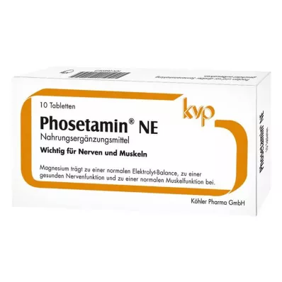 PHOSETAMIN NE Comprimidos, 10 unidades