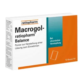 MACROGOL-ratiopharm Balance Plv.z.H.e.L.z.Einn., 10 peças