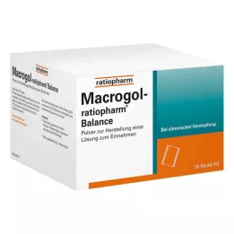 MACROGOL-ratiopharm Balance Plv.z.H.e.L.z.Einn., 50 unidades