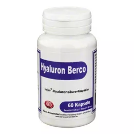HYALURON BERCO Cápsulas Injuv, 60 unidades