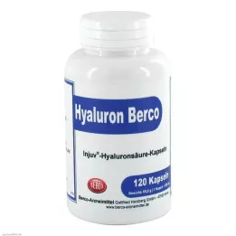 HYALURON BERCO Cápsulas Injuv, 120 unidades
