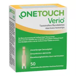 ONE TOUCH Tiras de teste Verio, 50 unidades