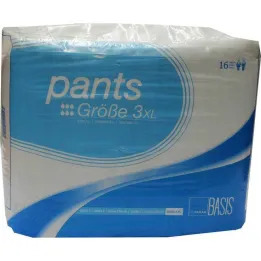 Calça Param Tamanho Básico 3 XL, 16 peças