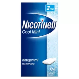 NICOTINELL Goma de mascar Cool Mint 2 mg, 96 unidades