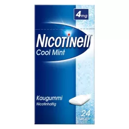 NICOTINELL Goma de mascar Cool Mint 4 mg, 24 unidades