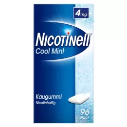 NICOTINELL Goma de mascar Cool Mint 4 mg, 96 unidades
