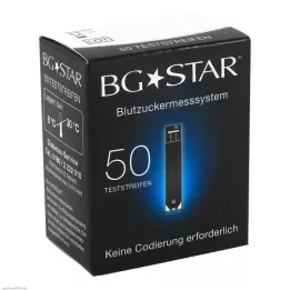 BGSTAR Tiras de teste, 50 unidades