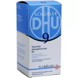 BIOCHEMIE DHU 9 comprimidos de Natrum fosforicum D 3, 420 unidades