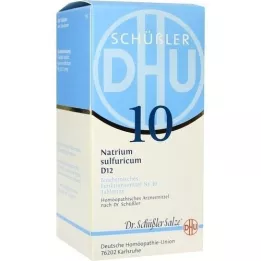 BIOCHEMIE DHU 10 Natrium sulfuricum D 12 comprimidos, 420 unidades