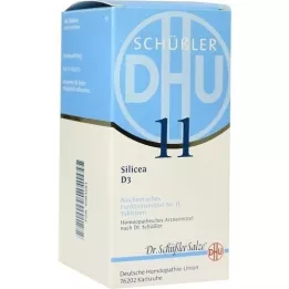 BIOCHEMIE DHU 11 comprimidos de Silicea D 3, 420 unidades