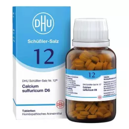 BIOCHEMIE DHU 12 Cálcio sulfurico D 6 comprimidos, 420 unidades