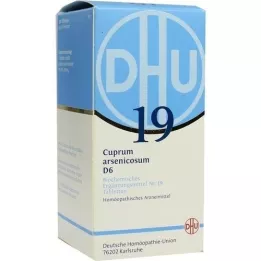 BIOCHEMIE DHU 19 Cuprum arsenicosum D 6 comprimidos, 420 unidades