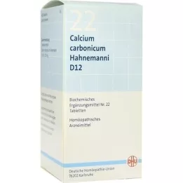 BIOCHEMIE DHU 22 comprimidos de cálcio carbonicum D 12, 420 unidades
