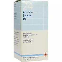 BIOCHEMIE DHU 24 Arsenum jodatum D 6 comprimidos, 420 unidades
