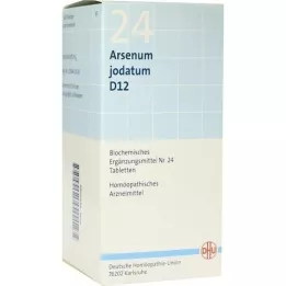 BIOCHEMIE DHU 24 Arsenum jodatum D 12 comprimidos, 420 unidades