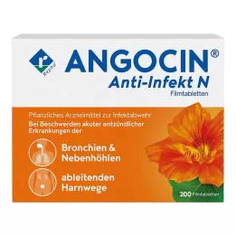 ANGOCIN Comprimidos revestidos por película Anti Infekt N, 200 unidades
