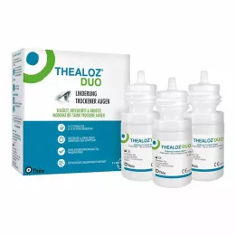 THEALOZ Colírio Duo, 3X10 ml