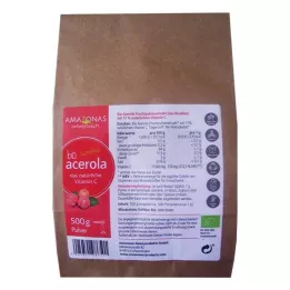 ACEROLA 100% Bio Pur Vit.C em pó natural, 500 g
