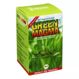 GREEN MAGMA Comprimidos de extrato de grama de cevada, 320 unidades