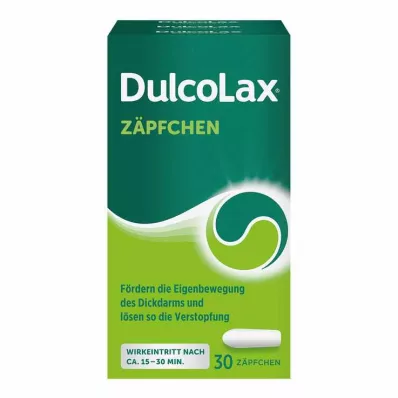 DULCOLAX Supositórios, 30 unidades