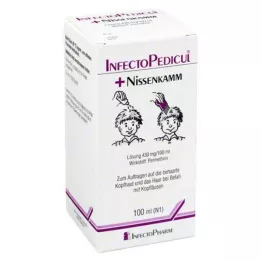 INFECTOPEDICUL Solução + pente fino, 100 ml