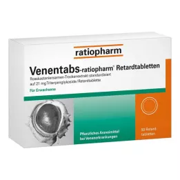 VENENTABS-comprimidos de liberação prolongada ratiopharm, 50 unidades