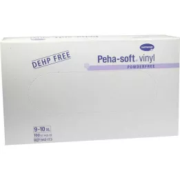 PEHA-SOFT Luvas Unt.Vinil sem pó XL, 100 un