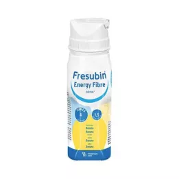 FRESUBIN ENERGY Fibra DRINK Garrafa de Banana para Beber, 4X200 ml