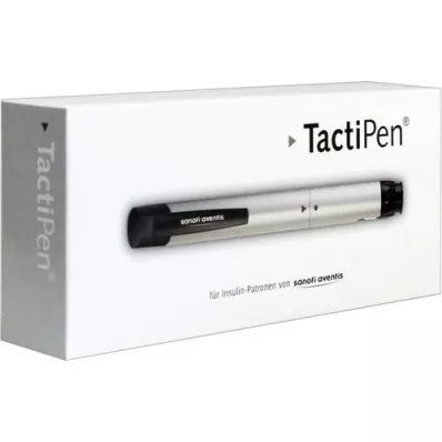 TACTIPEN Dispositivo de injeção prateado, 1 peça TACTIPEN Dispositivo de injeção prateado, 1 peça