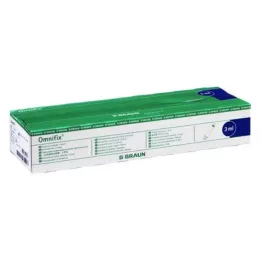 OMNIFIX Solo Spr.3 ml Luer Lock sem látex, 100X3 ml