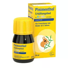 PINIMENTHOL Banho frio para crianças a partir de 2 anos, Eucalipto, 30 ml