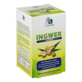 INGWER Cápsulas de 500 mg+vitamina B1+C, 90 unidades