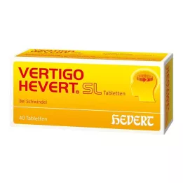 VERTIGO HEVERT SL Comprimidos, 40 unidades