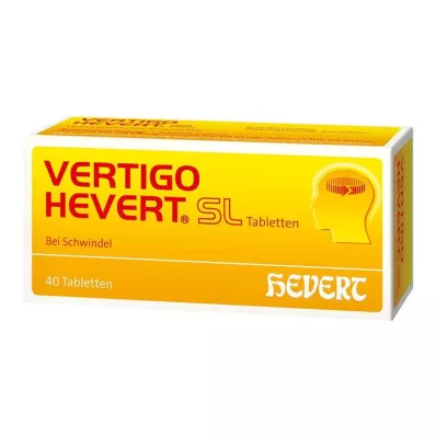 VERTIGO HEVERT SL Comprimidos, 40 unidades VERTIGO HEVERT SL Comprimidos, 40 unidades